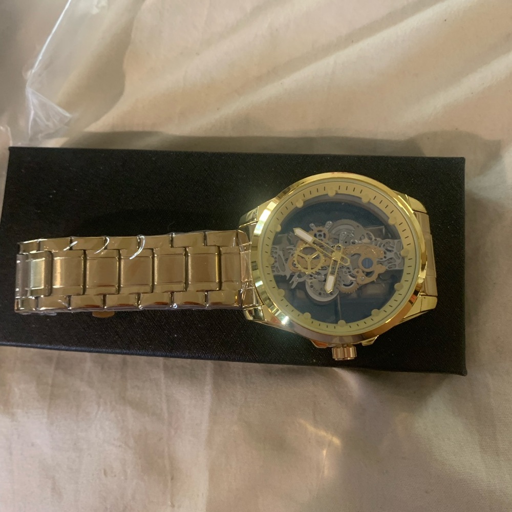 Watch with Metal Band
